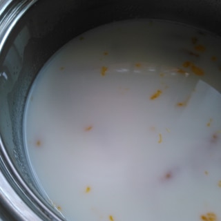 豆乳みかんスープ